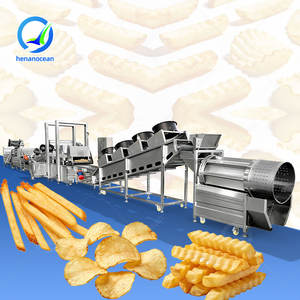 Ligne de production industrielle OCEAN de <span class=keywords><strong>frites</strong></span> surgelées, machine de fabrication de chips de pommes de terre à petite échelle - Product Image 1