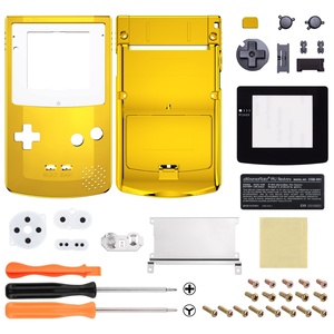 DIY Game Case for GBC Replacement Kits Full Housing Shell Cover with <b>Buttons</b> for Gameboy Color - Product Image 2
