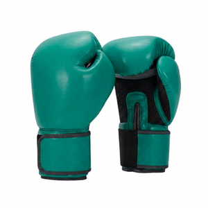 Personalized Boxing Gloves for Home Fitness Cardio Kickboxing Custom Print Logo Cheap Boxing Gloves for Beginners Wholesale PU - Product Image 1
