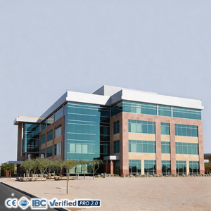 Edificio de Oficinas de Estructura de Acero Prediseñada Directo de Fábrica, Instalación Rápida, Diseño Moderno, Comercial - Product Image 4
