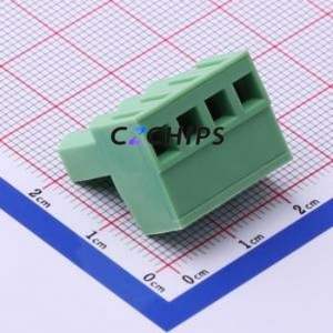 XY2500F-A-5.0-4P Plug-in Terminal Block P=5mm Connector ( Connector Type: Plug )( Construction: 1x4P )( Pitch: 5mm ) - Product Image 2