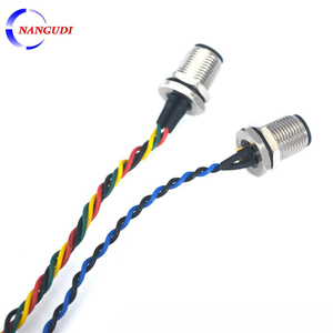 Shunt DuPont Kablo Demeti M12-4-çekirdekli Su Geçirmez Erkek Dişi Konnektör Kablosu 48V Harici Güç Kaynağı Demeti Özelleştirme - Product Image 2