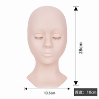 Tête de mannequin pour la formation aux extensions de cils avec paupière, vente en gros