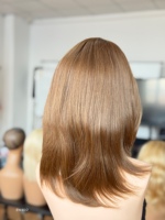 Perruques en cheveux humains SHY Medical 2026, base en soie naturelle, dentelle complète, nœuds invisibles, remplacement capillaire pour femmes, vente en gros
