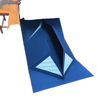 Boîte pliante magnétique, boîte pliante de luxe, nouveau design personnalisé, grand logo, emballage en papier, boîte cadeau rigide en carton pliable de luxe