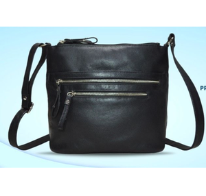 Sac de messager à épaule unique décontracté de haute qualité pour femmes du fabricant indien direct en cuir PU doublure en coton fermeture éclair douce - Product Image 1