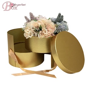 Custom OEM LOGO Cardboard paper Rose mom boxes for flower arrangements luxury Wedding bouquet mom flower box
