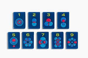 Juego de Mahjong Americano de Acrílico de Una Sola Capa Azul Almirante The Minimal Line con Soportes para Noches de Juego <span class=keywords><strong>en</strong></span> Familia, Compra al por Mayor, Logotipo Personalizado - Product Image 3