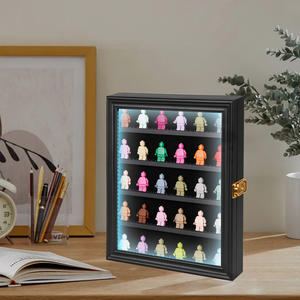 Vitrine LED figurine miniature de haute qualité figurine d'action murale verrouillable vitrine boîte d'ombre - Product Image 2