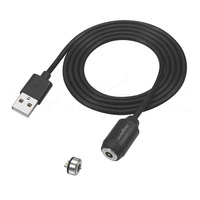 Hytepro nouveau câble de connecteur d'alimentation électrique cc magnétique à 2 broches à force forte tendance