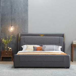Hendry Factory king Size <strong>Cama</strong> Jogo <strong>De</strong> <strong>Cama</strong> Lit Moderne Luxury Bed - Product Image 1