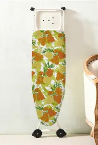 غطاء قماش لوحة كي حديد غطاء لوحة كي حديد مرن قابل للطي بنقشة الزهور