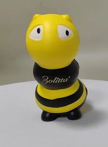Pu Foam Stress Imprint Logo <b>Bee</b> Shaped Soft Squeezable Relief Toys for Promotion - Product Image 6