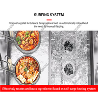 BSSD-M6D auto-automatique pâtes chaudière nouilles cuiseur équipement ébullition Restaurant Commercial électrique Ramen cuisson Machine