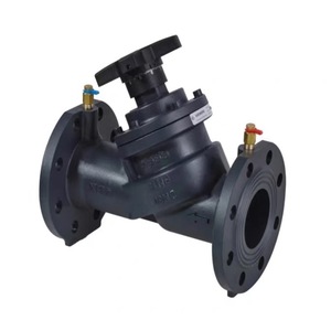 Vanne d'équilibrage statique VMF41.100Q, à brides, DN100, PN16, corps en fonte ductile, pour systèmes hydroniques CVC - Product Image 3