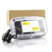 Neue 36W Rettungs fahrzeug Dach Mini LED Licht leiste Warn blitz Licht Magnetisch Not blinken IP67 Wasserdicht für Krankenwagen