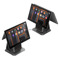 Terminal Punto de Venta Sunmi D3 Premium Todo en Uno con Android, Pantalla FHD de 15.6 Pulgadas, Terminal de Facturación Inteligente con NFC para Comercio Minorista y Restaurantes
