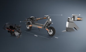 Patinete Eléctrico Plegable KuKirin G2 para Desplazamientos y Campus, Nuevo Diseño de Guardabarros Delantero, Frenos Dobles, Batería de 48V, Venta al Por Mayor B2B Disponible - Product Image 6