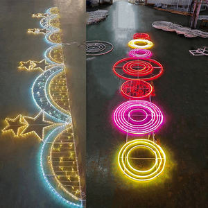 Luzes Decorativas de Motivo para Poste de Rua LED 2D Grandes à Prova d'Água para Exterior Paisagem de Natal - Product Image 3