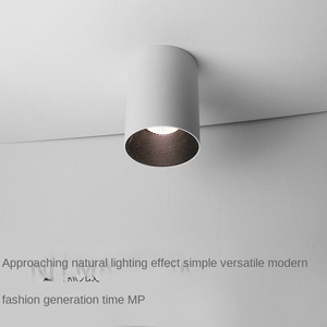 COB Surface Mounted LED Cylindrical Downlight Adjustable Fixed for Hotel Living Room Bedroom Anti-Glare Hole-Free Feature - Product Image 4