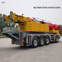 Grue de levage lourd NOMISANY 300 tonnes en stock, peinture d'origine, flèche à 8 sections pour la construction et l'assemblage en usine
