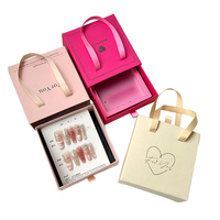 Personnalisé Simple Noir & Blanc Mini Ongles Artificiels Courts 24 pcs/Boîte Finition Mate Nail Art Presse Française Cils Utilisation Cosmétiques