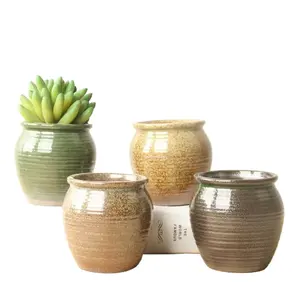 Pot Bonsai Murah Bunga Keramik Buatan Dekorasi Rumah Mewah Desain Populer