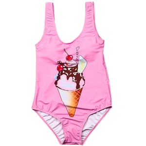 Traje de baño de una pieza sexy de fitness con top corto hueco y corte alto, bikini brillante rojo sólido al por mayor - Product Image 2