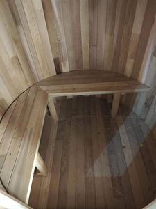 Vente en gros directe d'usine 2 personnes baril sauna design extérieur style hammam - Product Image 4