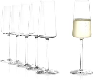 Offre Spéciale – Verre à Flûte en Cristal Sans Plomb, Réutilisable et Fait Main, Idéal pour la Maison, le Bar ou comme Cadeau - Product Image 1