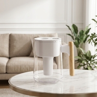 Teko Filter Air Kreatif untuk Dapur, Jug Air Alkali, Meningkatkan PH & Mineral, Air Minum Sehat Harga Pabrik Terlaris