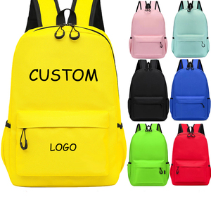 Wholesale Promotion Waterproof Polyester Student School Bag Custom Logo Advertising Gift Backpack