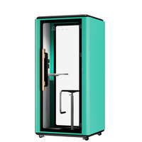 Cabine insonorisée modulaire de paquet plat de cosse de bureau pour le démontage et l'installation rapides