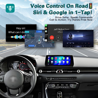 Boîte multimédia sans fil Plug and Play Apple MMI Carplay Android Auto pour Toyota GR Supra 2019 EVO System, interface multimédia compatible avec l'écran tactile