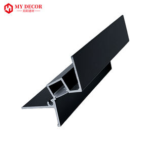 Profilé en aluminium extrudé moderne pour décoration de plafond, garniture à joint invisible <span class=keywords><strong>avec</strong></span> <span class=keywords><strong>canal</strong></span> LED - Product Image 2