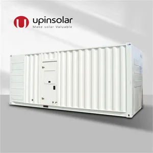 Container Battery Energy Storage System 40ft 1mwh 500kwh Solar Energy Storage Lifepo4 Battery