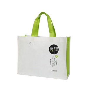 Haute qualité réutilisable grande épicerie Non-tissé Shopping sac fourre-tout coton caractéristiques - Product Image 5
