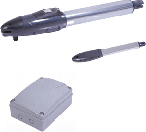 Heavy Duty Đen Tự Động Cổng Cụ Mở Cho Kép <span class=keywords><strong>Swing</strong></span> Cổng Panel Năng Lượng Mặt Trời Tương Thích Cổng Motor - Product Image 2