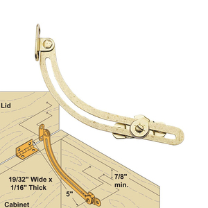 Couvercle de friction dans les armoires - Product Image 2