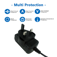 Service ODM OEM, adaptateur secteur 12V 1A, adaptateur mural 12W, 3 broches, prise UK, alimentation 12V pour appareils électroniques