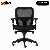 Nouvelle chaise ergonomique haut de gamme en mesh, dossier en alliage d'aluminium, coussin épais, chaise de bureau de direction de luxe