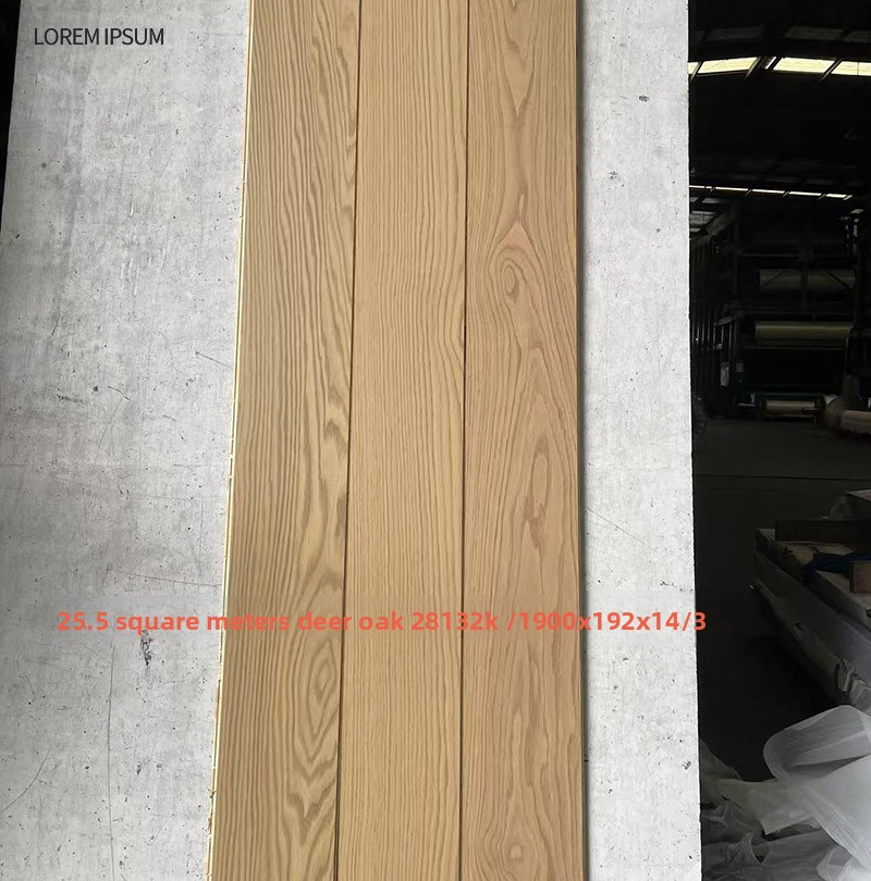 Three layer oak lock buckle 28132K 25.5 square meters; 1㎡