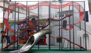 ISO 9001 sertifikalı ticari büyük açık eğlence ekipmanları çocuk oyunları oyun alanı tırmanma yapısı paslanmaz çelik - Product Image 3