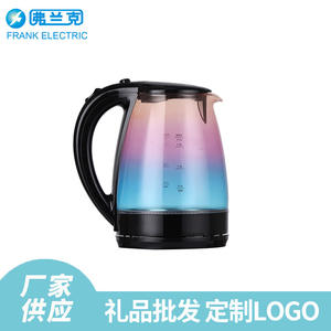 กาต้มน้ำไฟฟ้าแก้ว Frank Electric ขนาด 1.7 ลิตร พร้อมฐานหมุนได้ 360 องศา สำหรับใช้ในบ้านและโรงแรม - Product Image 3