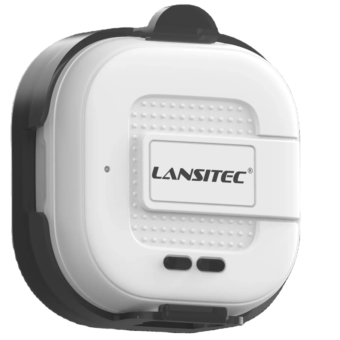 Lansitec BLE smart gps SOS butten waterproof devices IP66 LoRaWAN gps Site passd helmet tracker