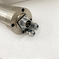 Broche de routeur CNC refroidie par eau GDZ65-1.5 1.5kw ER11, broyage 24000 tr/min 220V/380V, machine-outil