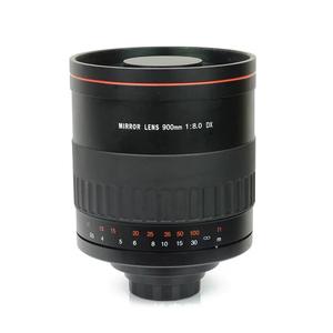 Objectif téléobjectif manuel Runjinfoto en métal à mise au point fixe 900mm F8.0 Donut, plein format, monture T, compatible avec les appareils <span class=keywords><strong>photo</strong></span> <span class=keywords><strong>reflex</strong></span> - Product Image 1