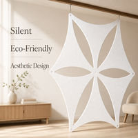 Autocollants muraux acoustiques en feutre rainurés, écologiques, doux et sans formaldéhyde, pour le bureau et la maison, réduisant le bruit
