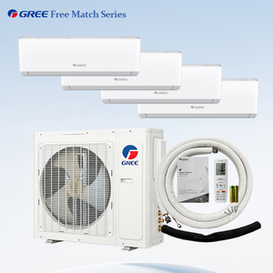 Aire Acondicionado Multi Split de 5 Puertos Directo de Fábrica, 24000-42000 BTU, R32, 220V, con Logotipo OEM para Distribuidores, una Unidad Exterior - Product Image 1