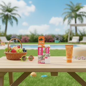 Baume à lèvres TTO-X pour enfants aux fruits mélangés SPF 20 5 g Non collant Nourrissant Hydratant Vitamine E Huile de Jojoba Beurre de Karité Régulier CPSR - Product Image 3